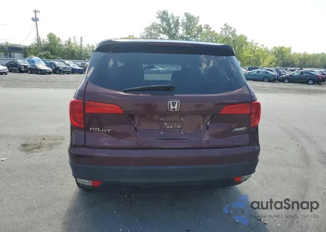 2016 Honda Pilot Lx z USA, uszkodzony, nr VIN 5FNYF6H10GB094989